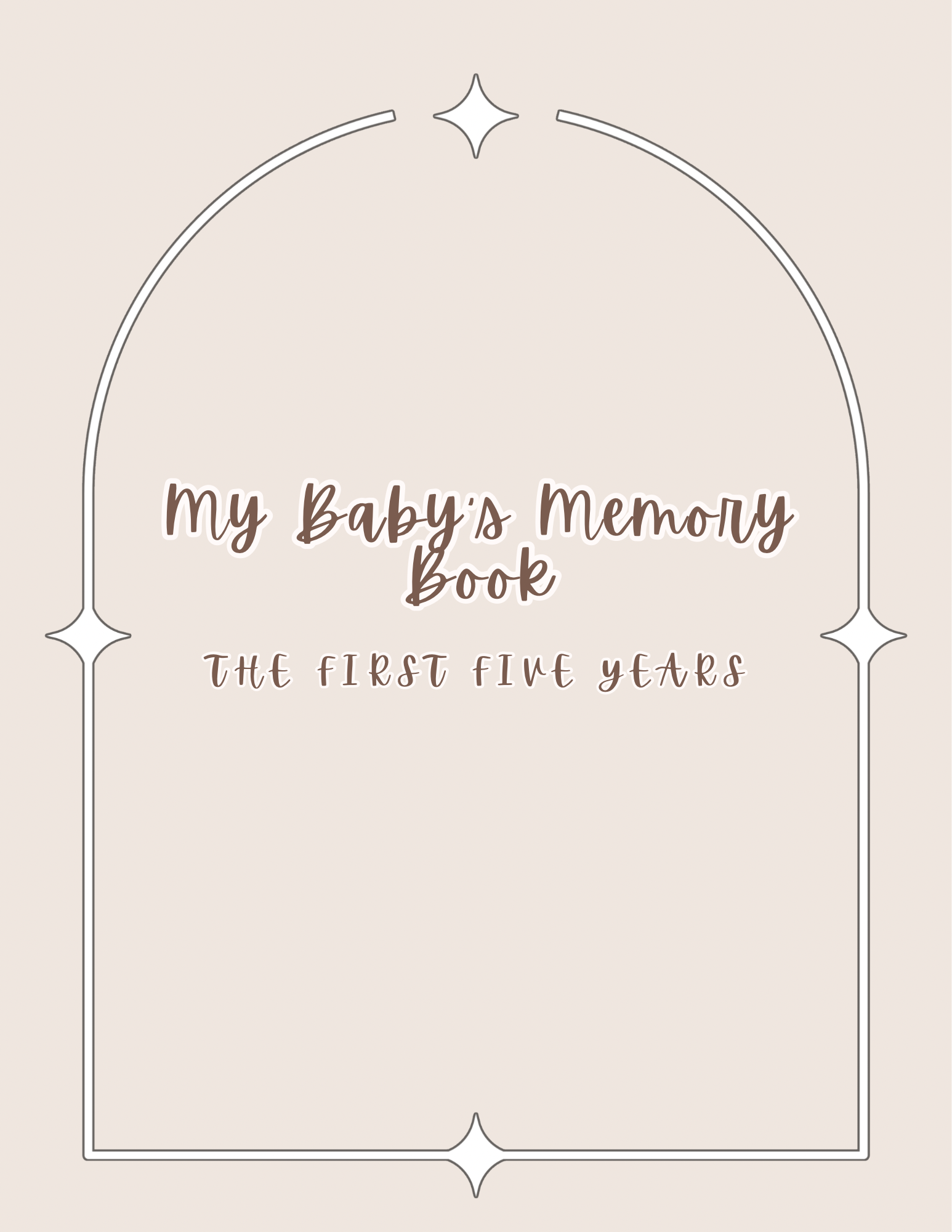 Cherisory Modern Memory Book